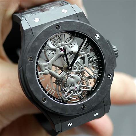 hublot skull watch|hublot skeleton tourbillon.